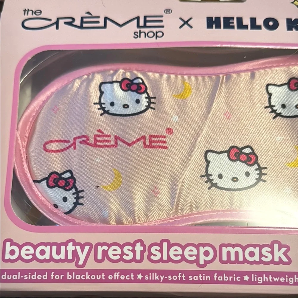💕SALE💕The Crème Shop x Hello Kitty Pink Sleep Mask